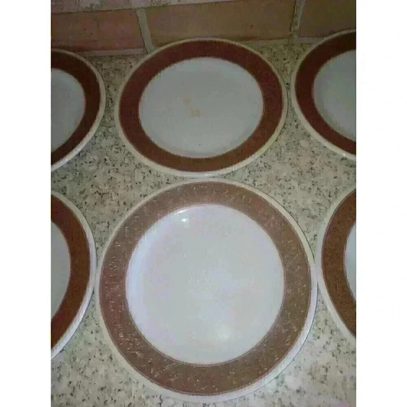 Vintage Pyrex Tableware By Corning Set Of 8 Salad Plates - Picture 4 of 6